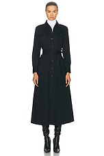 Polo Ralph Lauren Long Sleeve Dress in Polo Black, view 1, click to view large image.