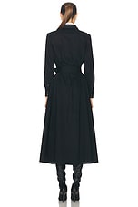 Polo Ralph Lauren Long Sleeve Dress in Polo Black, view 3, click to view large image.