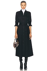 Polo Ralph Lauren Long Sleeve Dress in Polo Black, view 4, click to view large image.