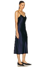 Polo Ralph Lauren Sleeveless Cocktail Dress in Newport Navy, view 2, click to view large image.