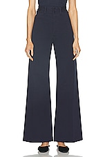 Polo Ralph Lauren Flat Front Pant in Cruise Navy, view 1, click to view large image.