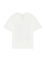 Philcos Whitney Houston Smile Oversized Tee in Cream Pigment, view 2, click to view large image.