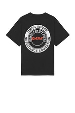 Philcos D.A.R.E. To Keep Kids Off Drugs Boxy Tee in Black Pigment, view 2, click to view large image.