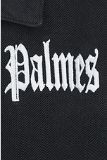 Palmes Olde Zip Jacket in Black, view 3, click to view large image.