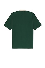 Palmes Luca Zip Polo in Dark Green, view 2, click to view large image.