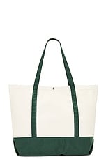 Palmes Roland Xl Tote Bag in Green, view 2, click to view large image.