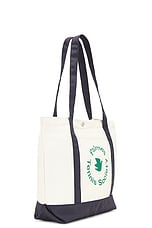 Palmes Society Tote Bag in Navy, view 3, click to view large image.
