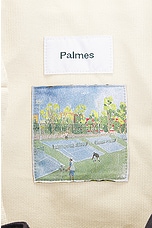 Palmes Society Tote Bag in Navy, view 5, click to view large image.