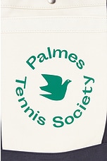 Palmes Society Tote Bag in Navy, view 6, click to view large image.