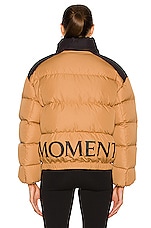 Perfect Moment Moment Puffer Jacket in Brown Sugar, view 5, click to view large image.