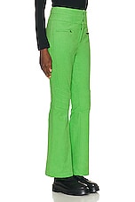 Perfect Moment Aurora Flare Pant in Pear Green, view 2, click to view large image.