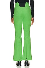 Perfect Moment Aurora Flare Pant in Pear Green, view 3, click to view large image.