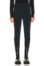 Perfect Moment Aurora Skinny Race Pant in Black, view 1, click to view large image.