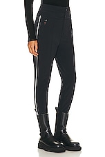 Perfect Moment Aurora Skinny Race Pant in Black, view 2, click to view large image.
