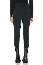 Perfect Moment Aurora Skinny Race Pant in Black, view 3, click to view large image.