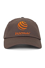 P.A.M. Perks and Mini P. World Baseball Cap in Cement, view 1, click to view large image.