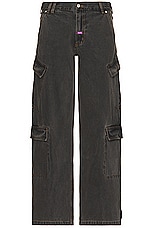 P.A.M. Perks and Mini Marpi Cyclopes Jean in Black Wash, view 1, click to view large image.