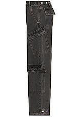 P.A.M. Perks and Mini Marpi Cyclopes Jean in Black Wash, view 4, click to view large image.