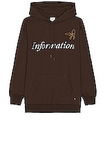 P.A.M. Perks and Mini Information Hoodie in Dirt, view 2, click to view large image.