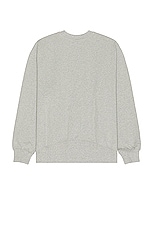 P.A.M. Perks and Mini P.a.m. World Crew Neck Sweater in Grey Marle, view 2, click to view large image.