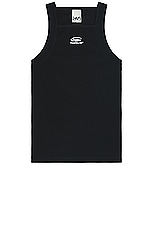 P.A.M. Perks and Mini Square Tank Top in Black, view 1, click to view large image.
