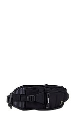 Porter-Yoshida & Co. Heat Waist Bag in Black, view 4, click to view large image.