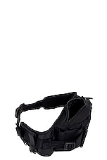 Porter-Yoshida & Co. Heat Waist Bag in Black, view 5, click to view large image.