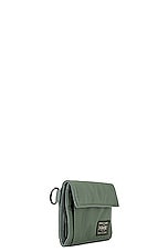 Porter-Yoshida & Co. Tanker Wallet in Sage Green, view 3, click to view large image.