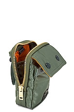 Porter-Yoshida & Co. Tanker Pouch in Sage Green, view 4, click to view large image.