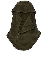 POST ARCHIVE FACTION (PAF) 5.1 Balaclava Right in OLIVE GREEN, view 3, click to view large image.