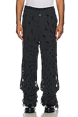 POST ARCHIVE FACTION (PAF) 5.1 Technical Pants Left in BLACK, view 3, click to view large image.