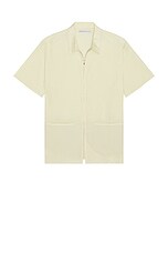 POST ARCHIVE FACTION (PAF) 8.0 Half Shirt Right in Yellow | FWRD