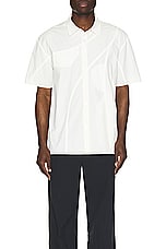POST ARCHIVE FACTION (PAF) 6.0 Shirt in White, view 3, click to view large image.