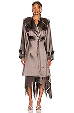 Peter Do for FWRD Handkerchief Trench in Warm Grey, view 2, click to view large image.
