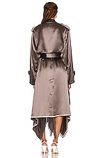 Peter Do for FWRD Handkerchief Trench in Warm Grey, view 4, click to view large image.