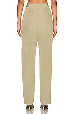 Peter Do Twisted Seam Pant in Sage, view 3, click to view large image.