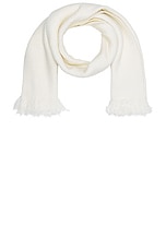 Proenza Schouler Blanket Scarf in Ivory, view 1, click to view large image.