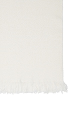 Proenza Schouler Blanket Scarf in Ivory, view 3, click to view large image.