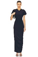 Proenza Schouler Sidney Dress in Navy, view 1, click to view large image.