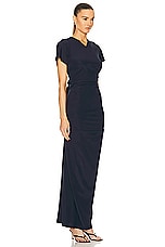 Proenza Schouler Sidney Dress in Navy, view 2, click to view large image.