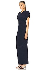 Proenza Schouler Sidney Dress in Navy, view 3, click to view large image.