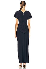 Proenza Schouler Sidney Dress in Navy, view 4, click to view large image.