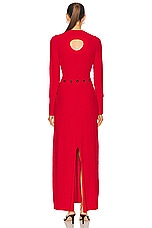 Proenza Schouler Lara Dress in Red, view 3, click to view large image.