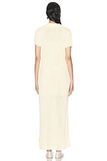 Proenza Schouler Auden Dress in Yellow, view 3, click to view large image.