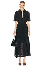 Proenza Schouler Emory Dress in Black, view 1, click to view large image.