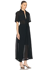 Proenza Schouler Emory Dress in Black, view 2, click to view large image.