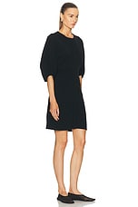 Proenza Schouler Goldie Dress in Black, view 2, click to view large image.