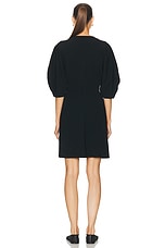 Proenza Schouler Goldie Dress in Black, view 3, click to view large image.