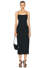 Proenza Schouler Blaire Dress in Black, view 1, click to view large image.