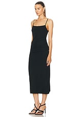 Proenza Schouler Blaire Dress in Black, view 3, click to view large image.